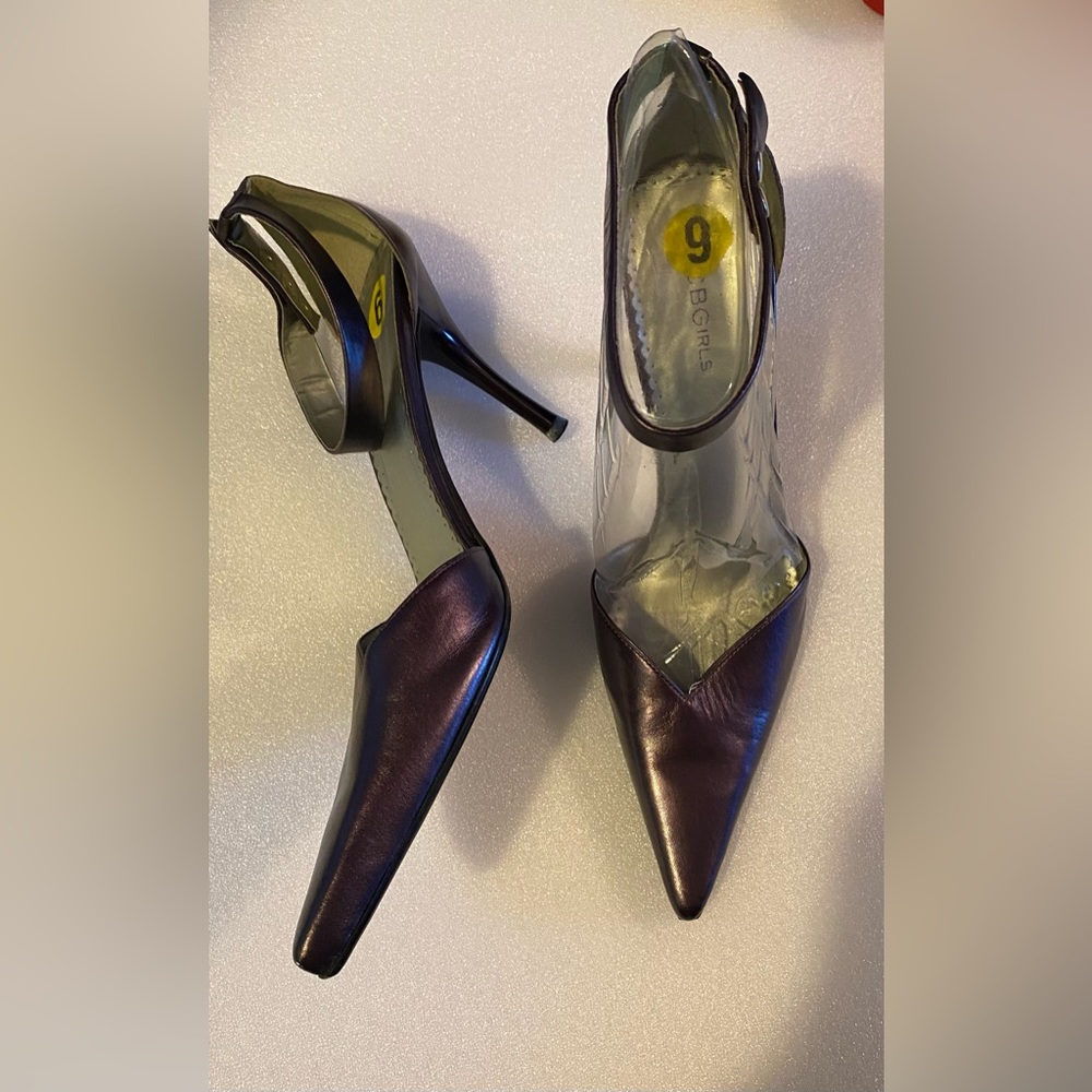 New BCB Girls deep plum purple heels💜